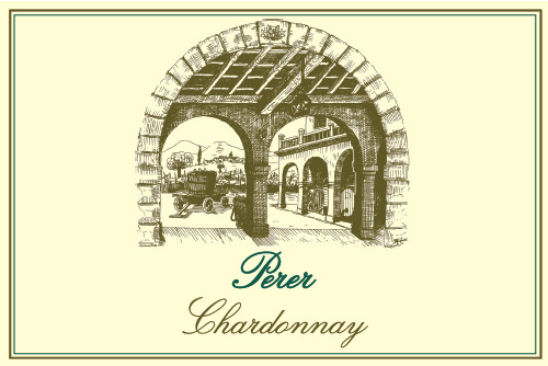 Perer Chardonnay etichetta