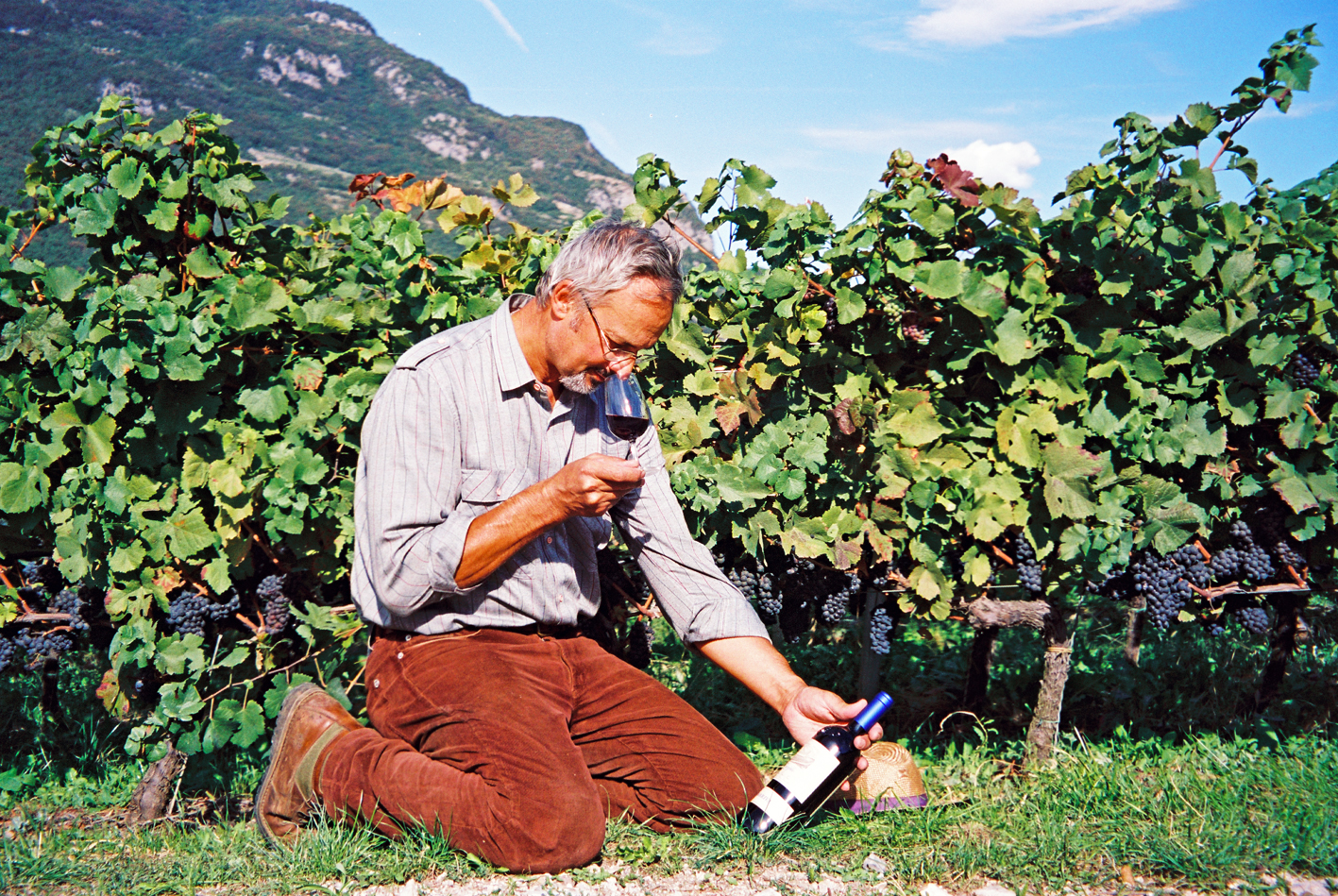 Marco Manica ed il suo vino Zinzèle